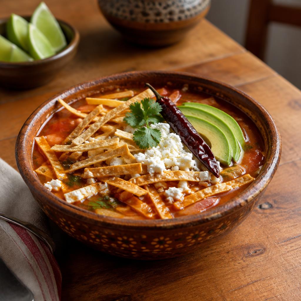 Sopa de tortilla